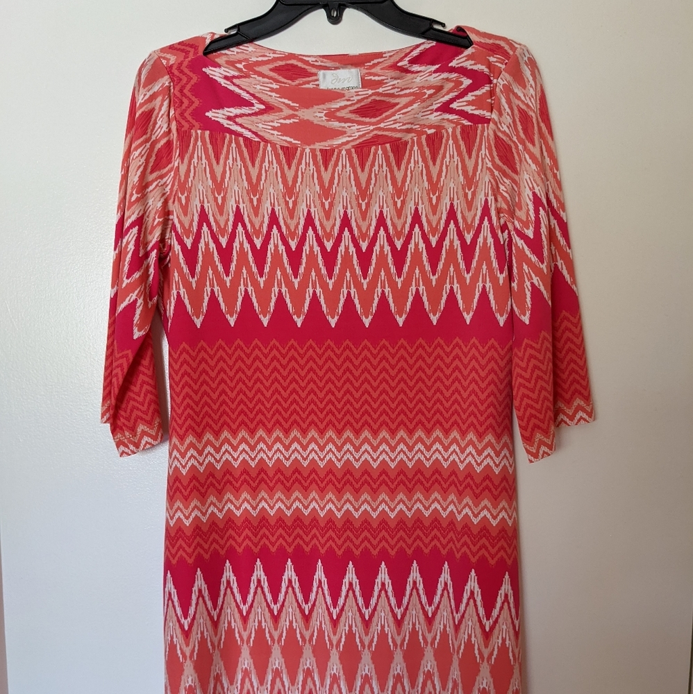 Coral dress